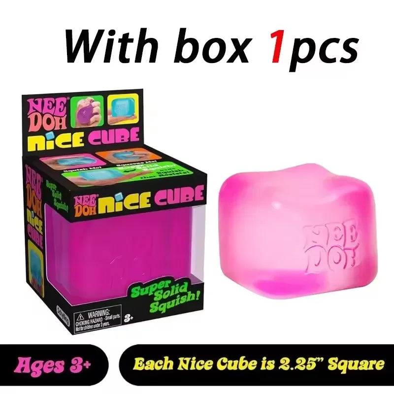 Schylling Needoh Nice Cube - Sensory Stress Relief Toy for All Ages