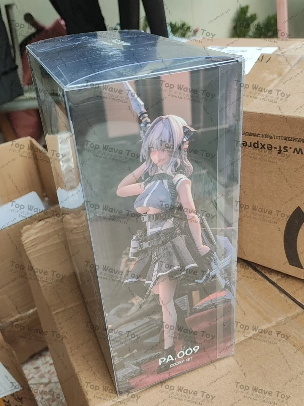HASUKI PA009 Female Soldier Action Figure - 1/12 Scale, Poseable