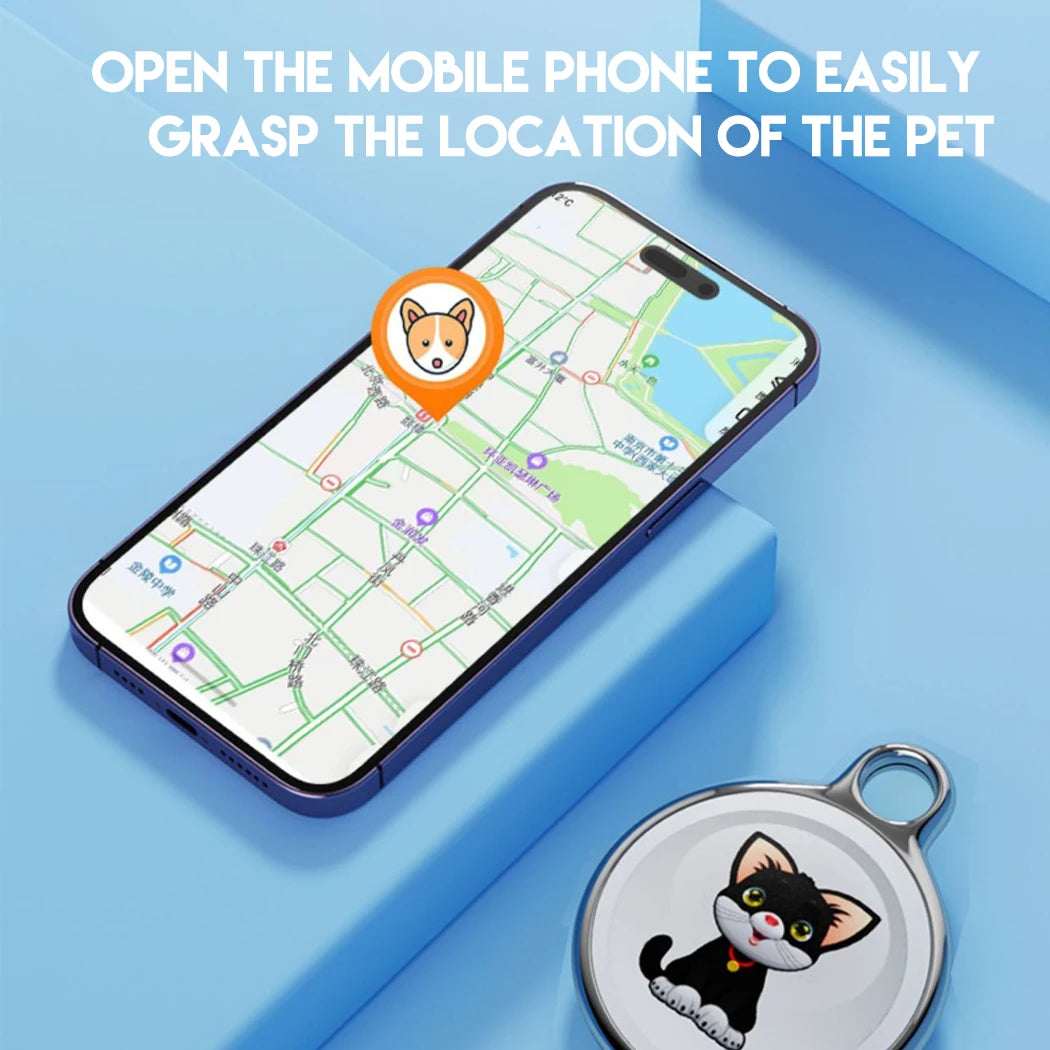 Mini GPS Tracker for Pets & Valuables - Smart, Waterproof, Reliable