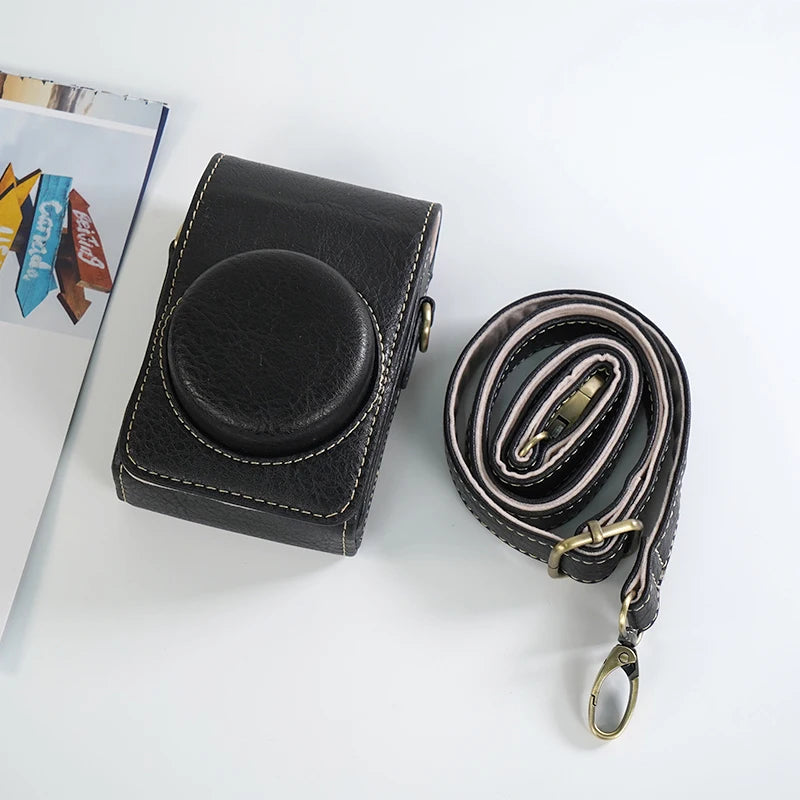 Buffalo Leather Camera Case for Canon, Sony, Nikon & Lumix Models