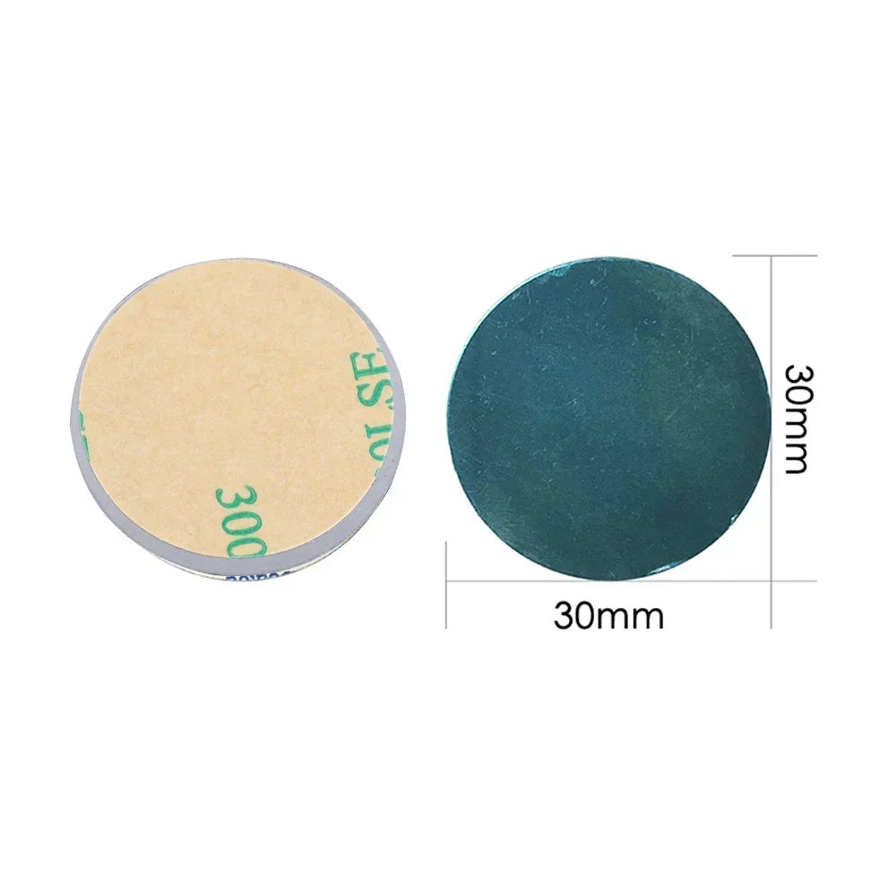 Universal Magnetic Metal Plate for Car Phone Holders - 1/20 Pcs