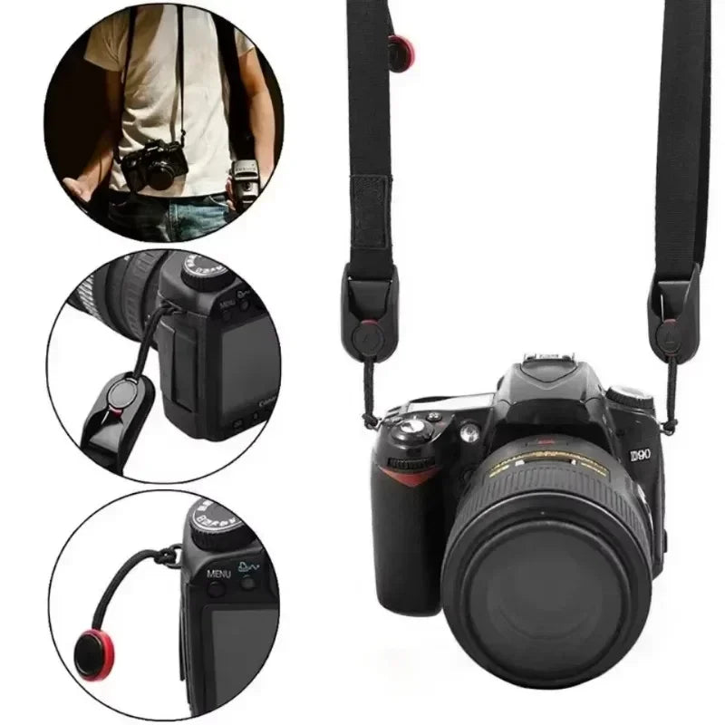 Adjustable Universal Camera Neck and Shoulder Strap for DSLR Cameras