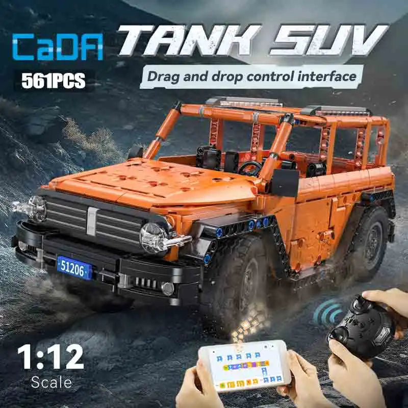 Cada 561-Piece Remote Control Off-Road Truck Building Blocks Toy