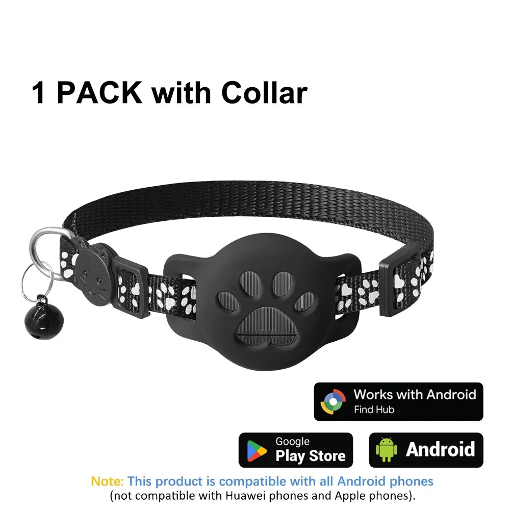 MiLi Pet Tracker Tag with Adjustable Cat Collar | GPS Locator