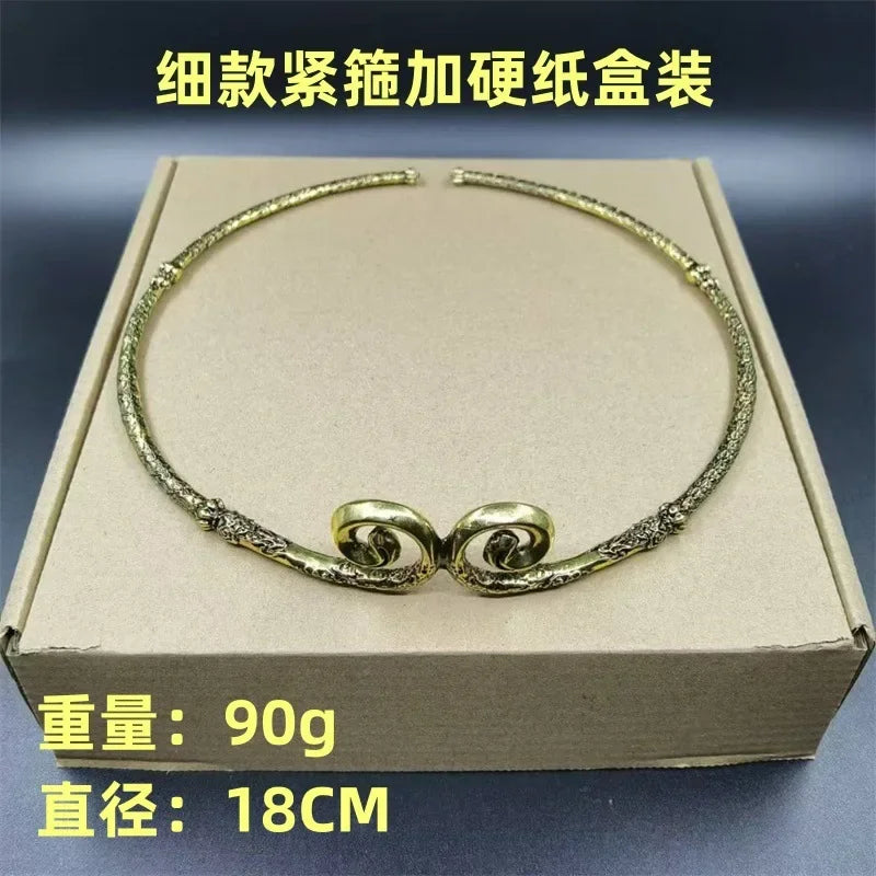 Mythical Monkey King Wukong Hoop Rod - Enchanting Gaming Decor