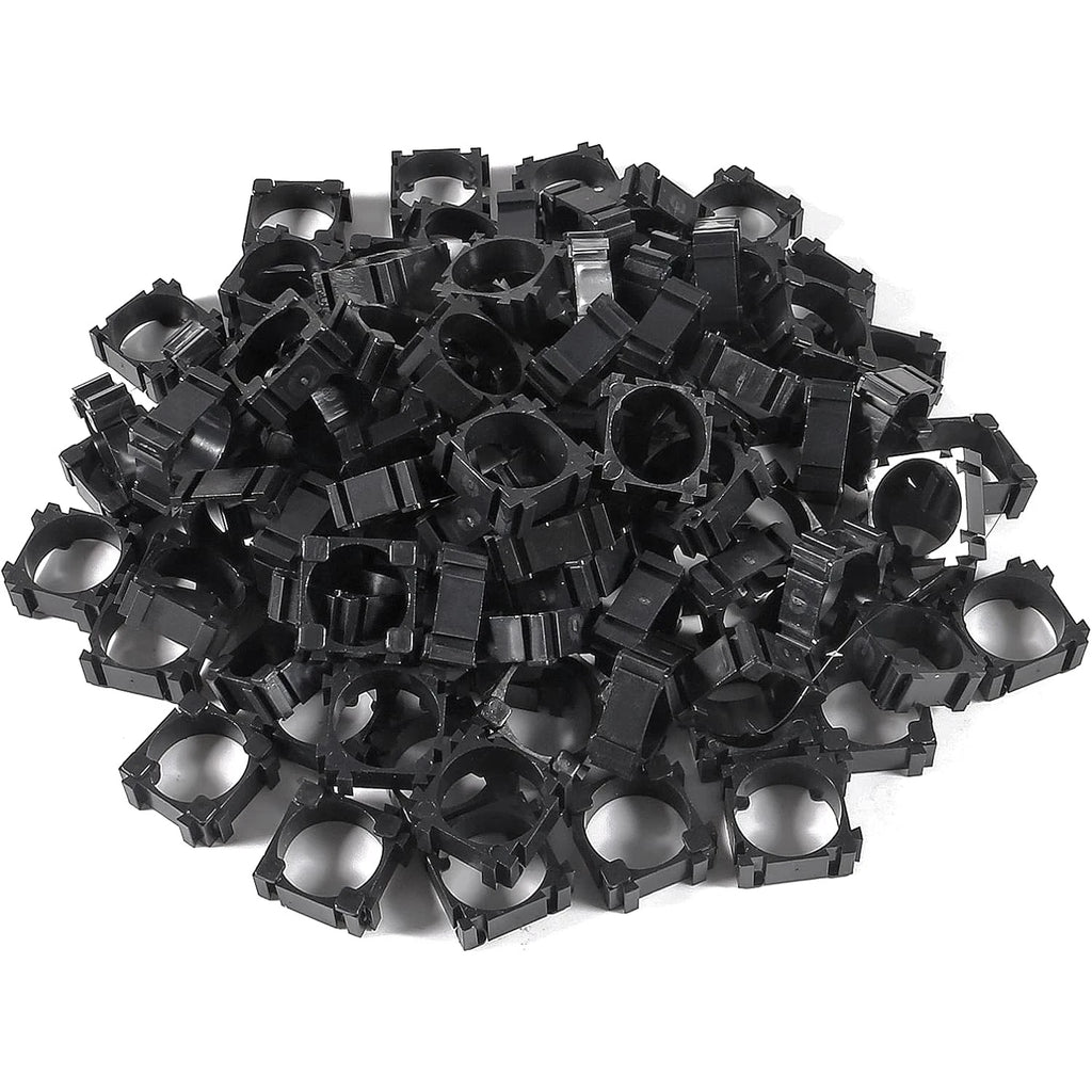 100PCS 18650 Lithium Battery Holder - DIY Cell Spacer Bracket