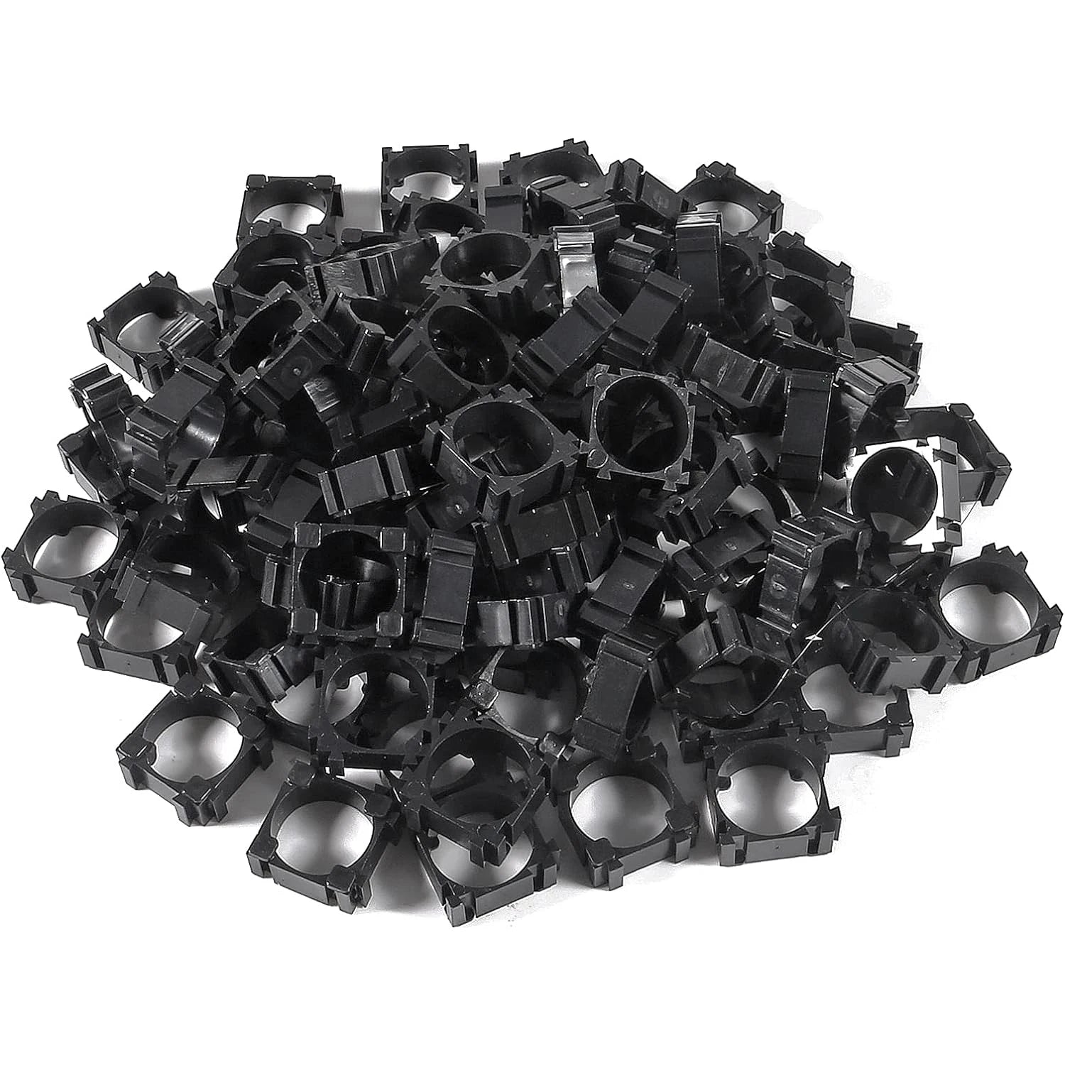100PCS 18650 Lithium Battery Holder - DIY Cell Spacer Bracket