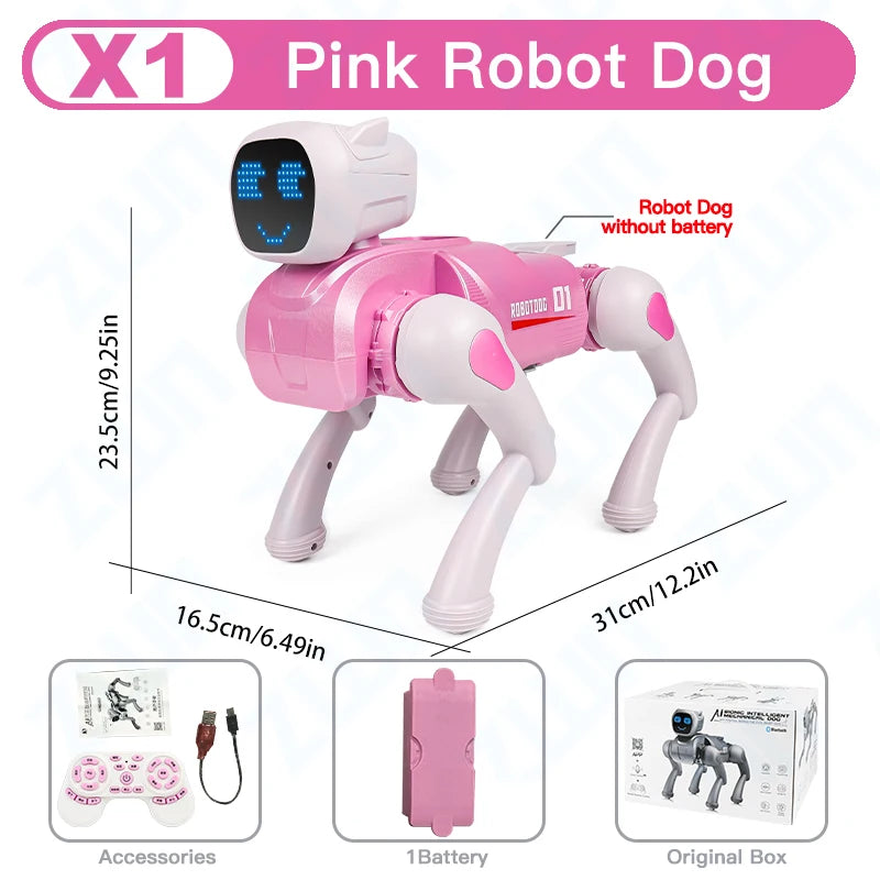 ZWN X1 Smart Interactive Robot Dog Toy - Dance, Sing & Play!