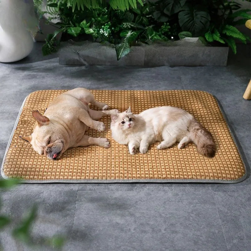 Cooling Dog Mat - Extra Large Bamboo Ice Pad for Pets