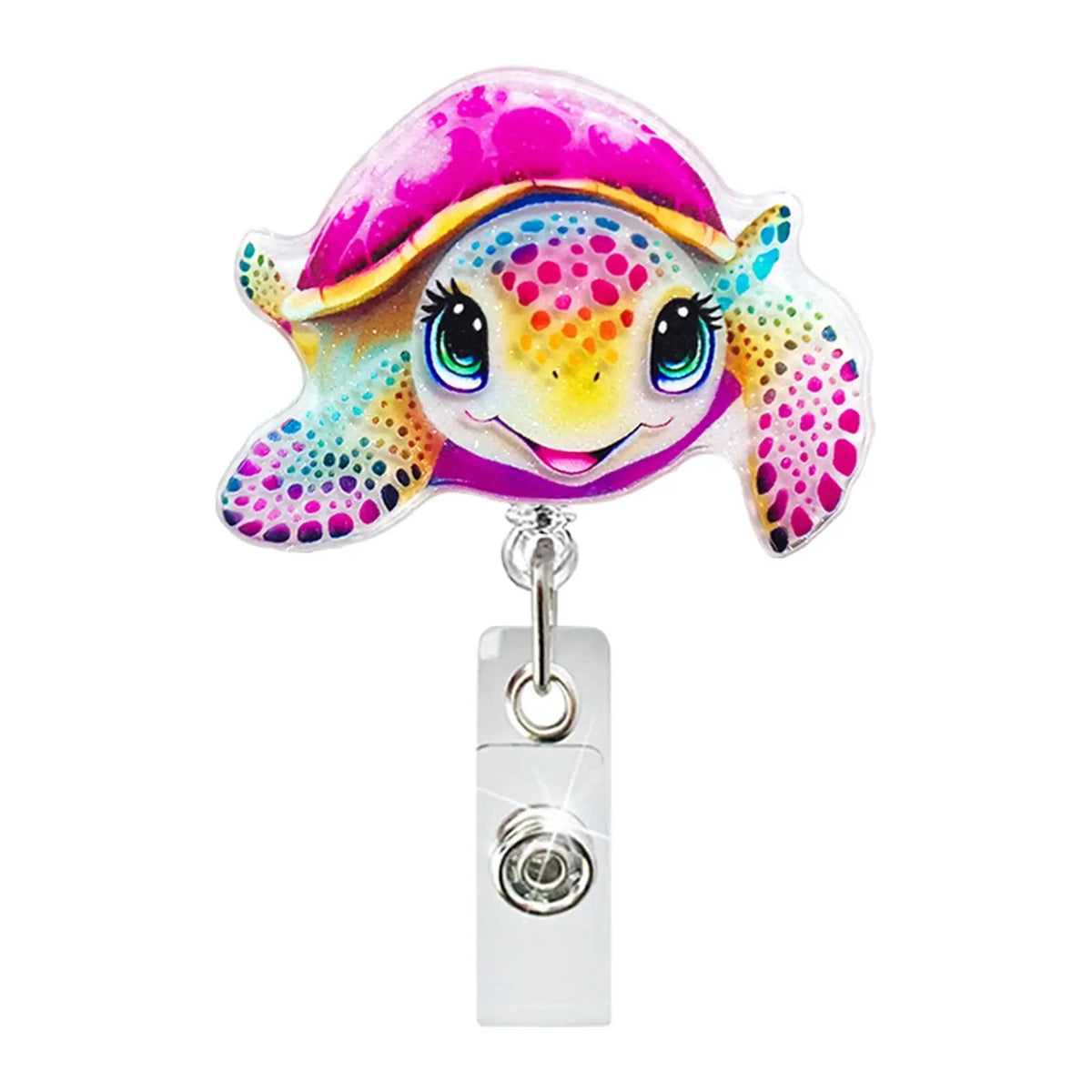 Cute Animal Retractable ID Badge Clip for Nurses | Fun Design