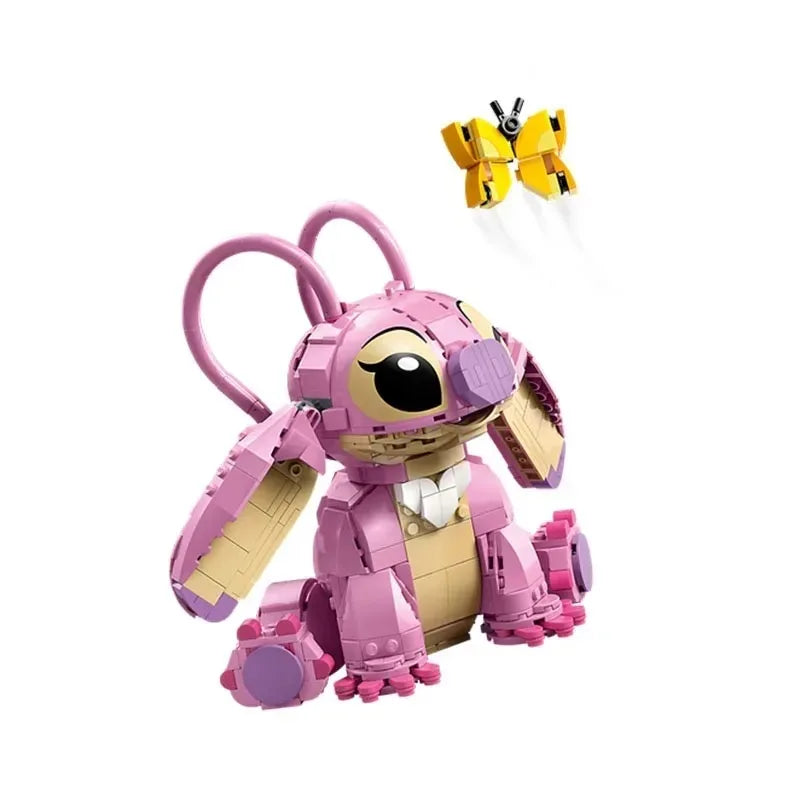 MINISO Stitch Building Blocks - STEM Puzzle Toy for Kids & Collectors