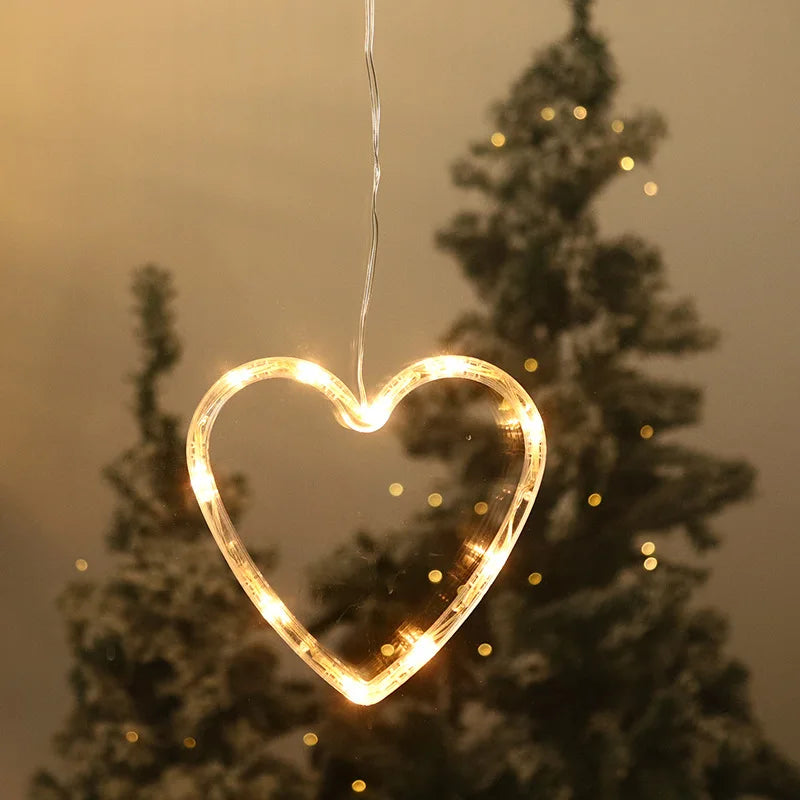 Battery-Powered LED Window Lights – Easy Holiday Decor