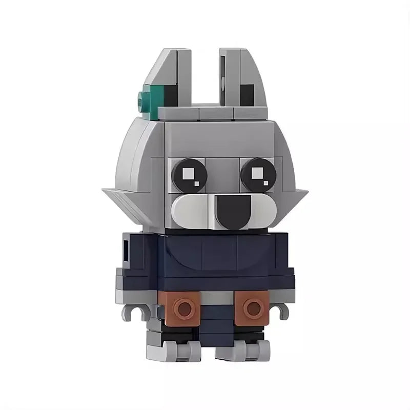 Kung Fu Panda Brickheadz Building Block Figures - Fun Kid's Gift