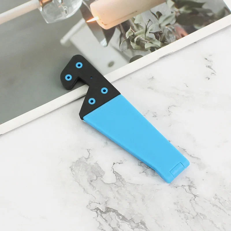 V-Shaped Universal Foldable Phone Stand - Adjustable Holder for Tablets