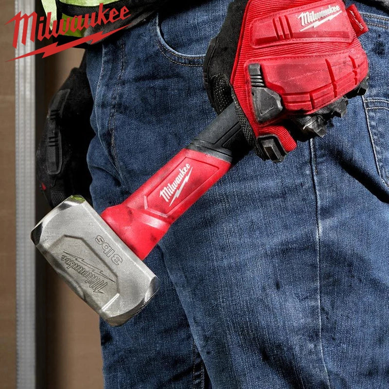 Milwaukee 3-Pound Stonemason Hammer for Wall Demolition & Chiseling