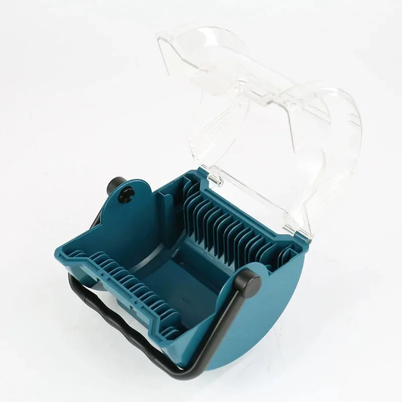 Makita Portable 100mm Saw Blade Storage Box - Essential Power Tool Accessory