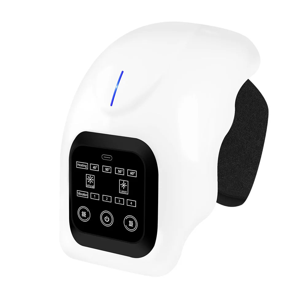 Smart Cordless Knee Massager - Soothing Vibration Therapy Device