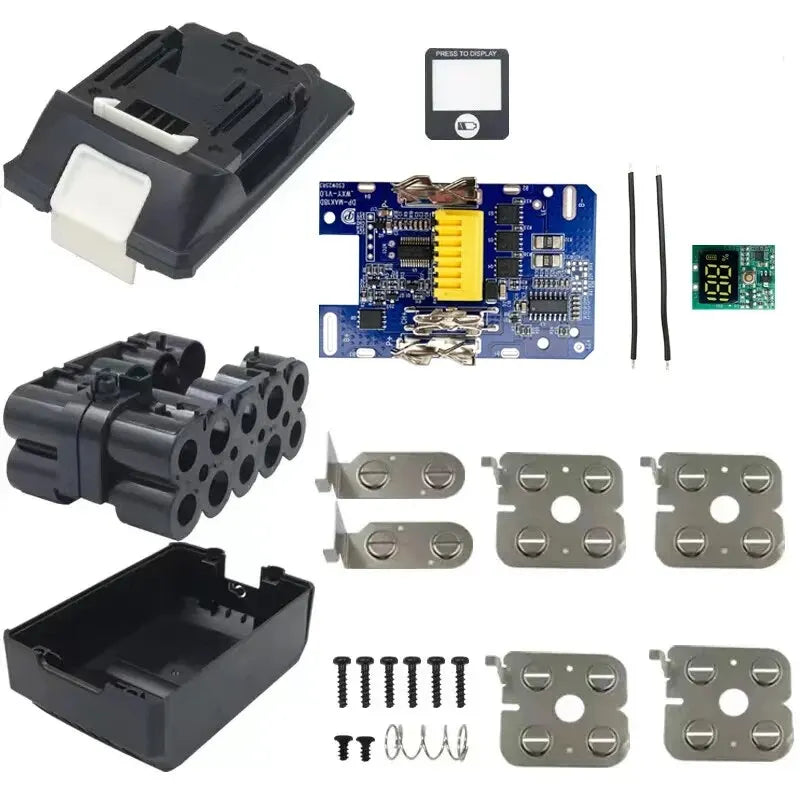 DIY Battery Case for Makita 18V Tools with Digital Indicator