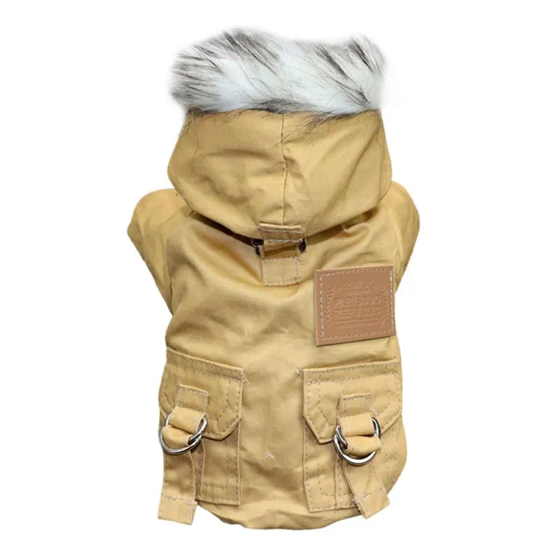 Warm Winter Dog Coat - Stylish & Cozy Hoodies for Small to Medium Dogs