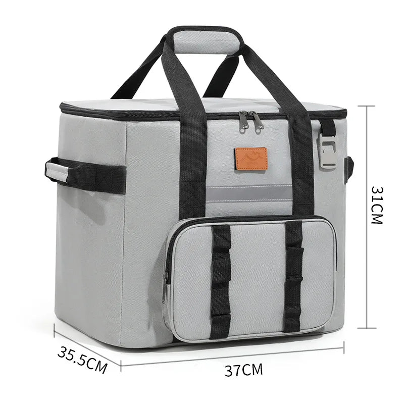 40L Insulated Thermal Backpack - Leak Proof Lunch & Picnic Cooler