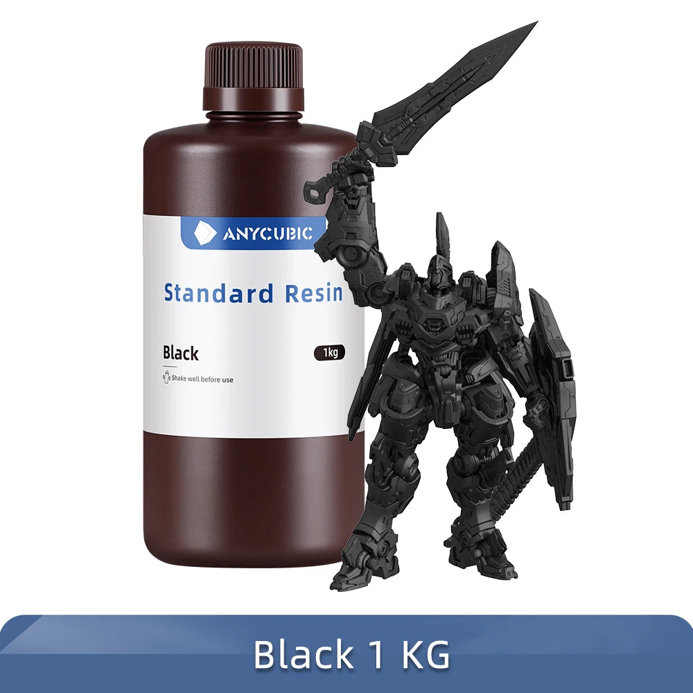 ANYCUBIC 405nm UV Resin for 3D Printing - High Precision & Fast Curing