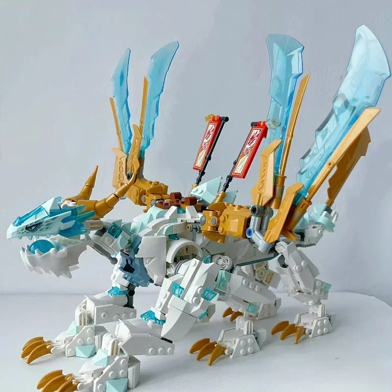Thunderfang Dragon Battle Arena Building Blocks – Unleash Epic Adventures