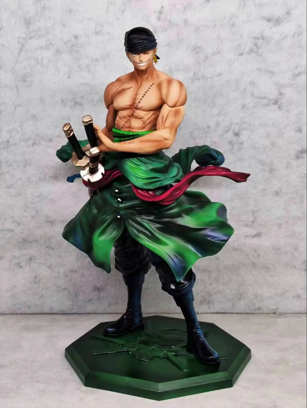 28cm Roronoa Zoro Anime Figure - Premium Desk Collectible