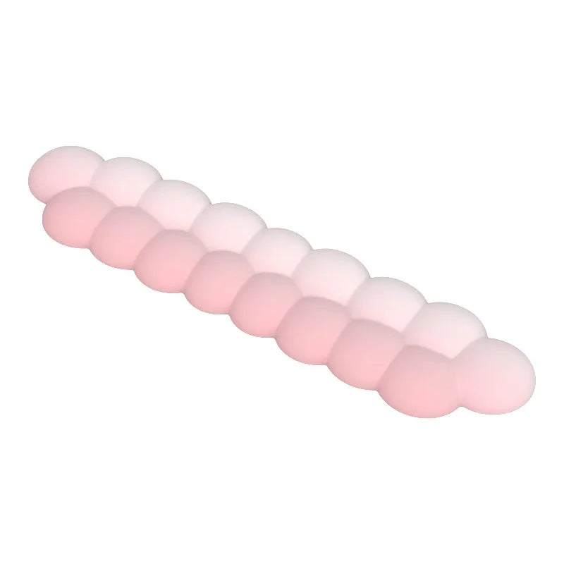 CybJoy Ergonomic Memory Foam Keyboard Wrist Rest - Puff Clouds Design
