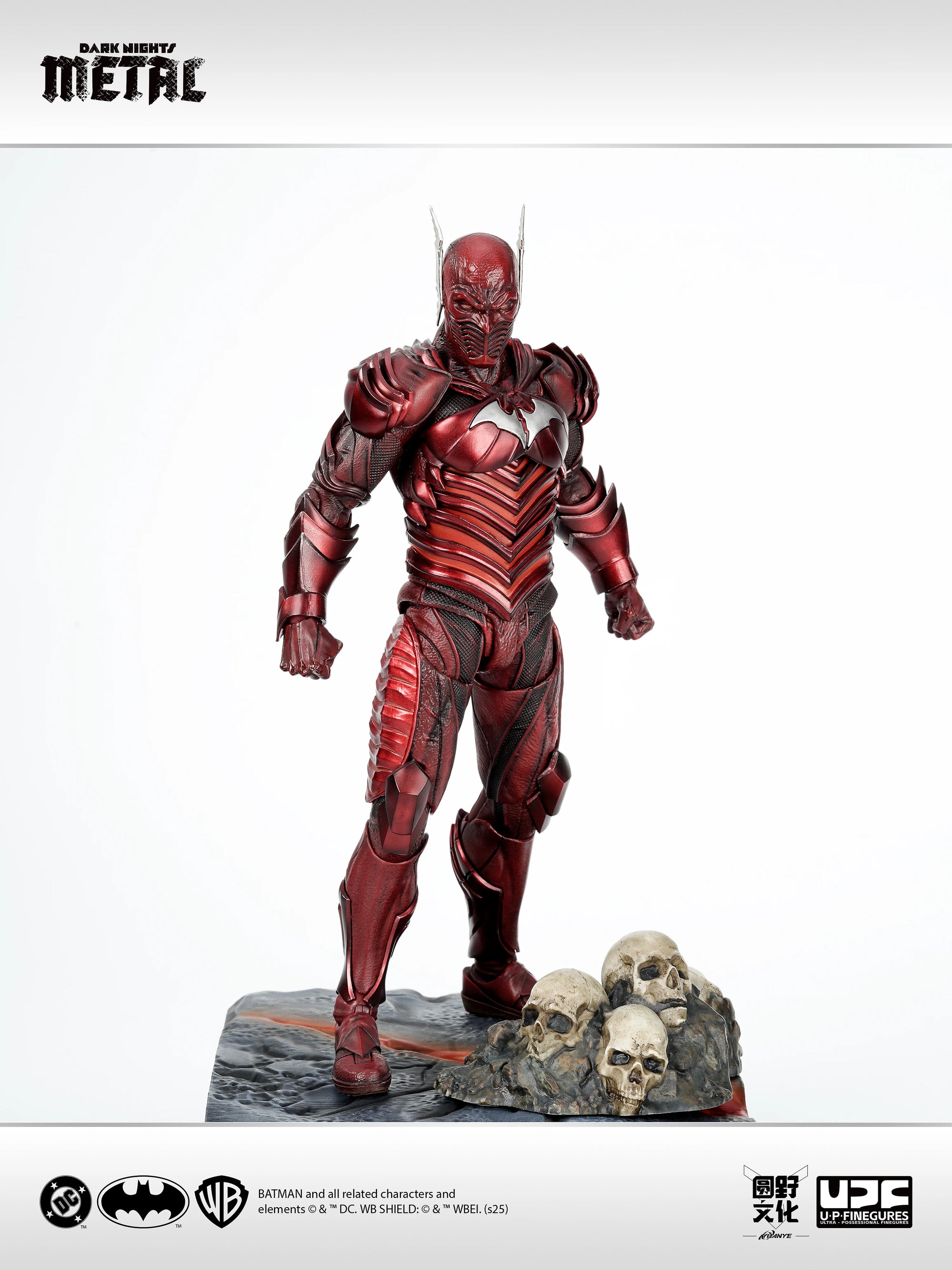 Red Death Batman Action Figure - Articulated 1/12 Scale Collectible