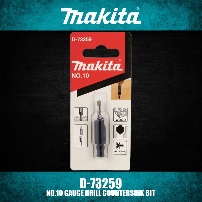 Makita Gauge Drill Countersink & Drive Bit Set | Precision Woodworking Tool