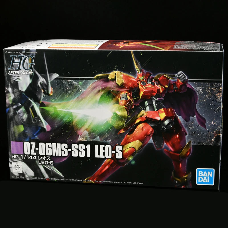 Bandai HGUC 1/144 Leo-s Gundam Model Kit - Fun for Kids & Collectors