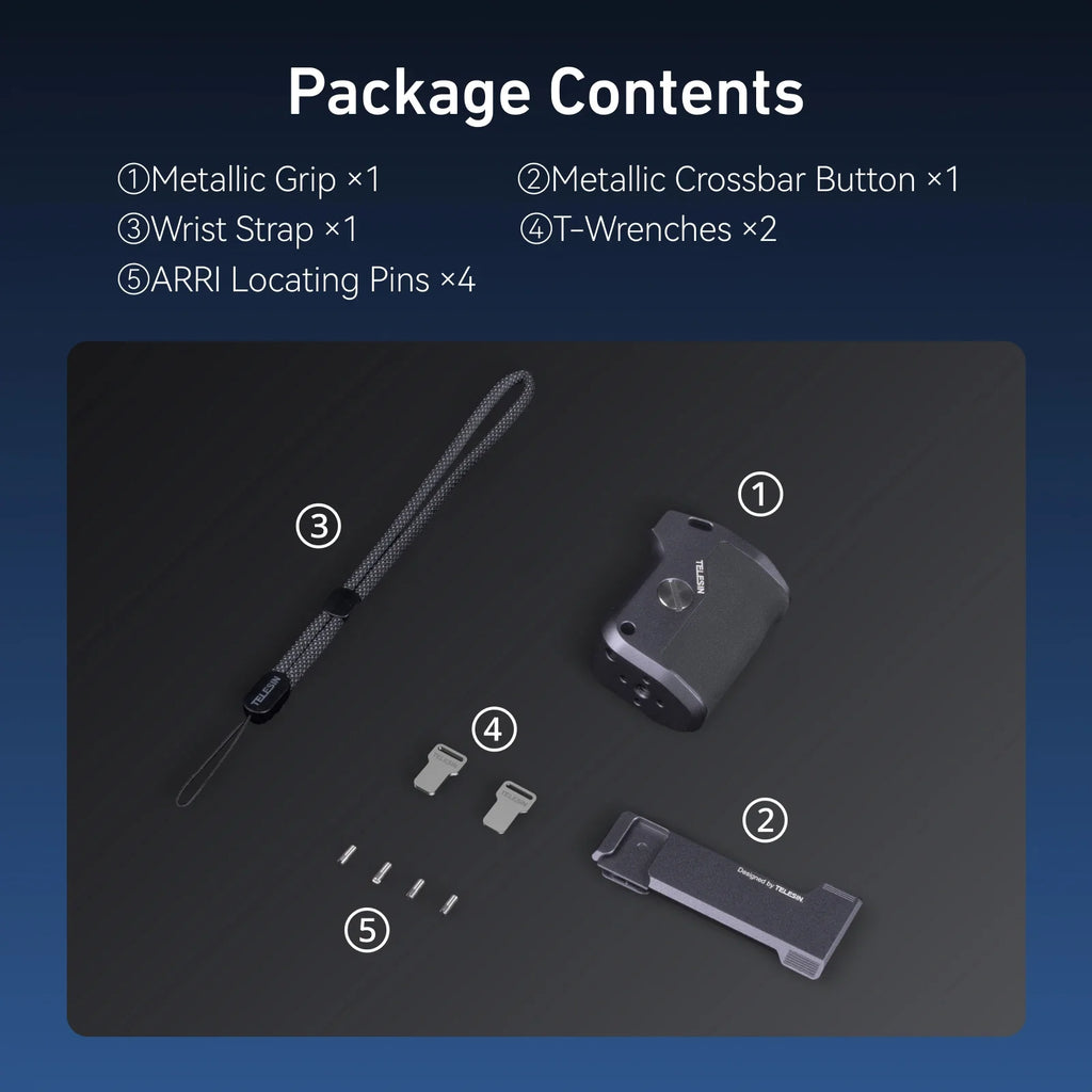 TELESIN StreetGrip Kit for GoPro HERO 9-13 | Capture Cinematic Action