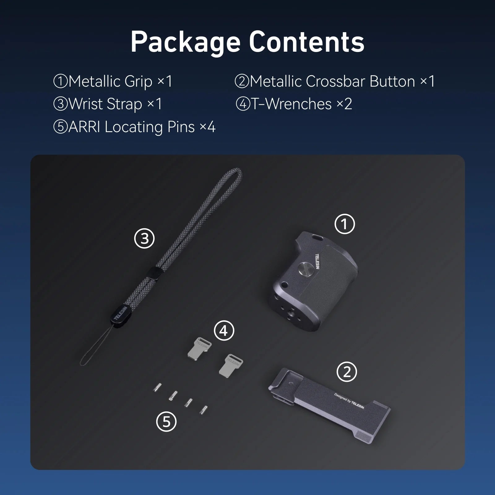 TELESIN StreetGrip Kit for GoPro HERO 9-13 | Capture Cinematic Action