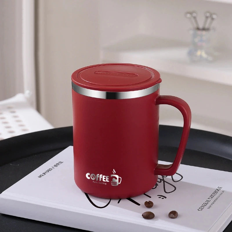 480ml Double Wall Insulated Stainless Steel Coffee Mug