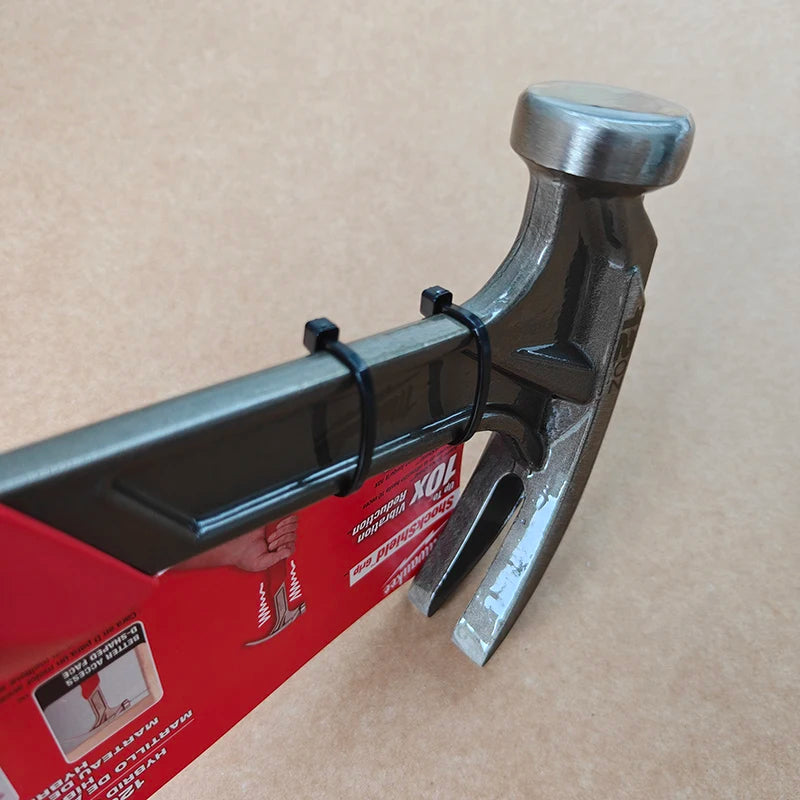 Milwaukee 12oz Smooth Face Hybrid Claw Finish Hammer - Versatile & Durable