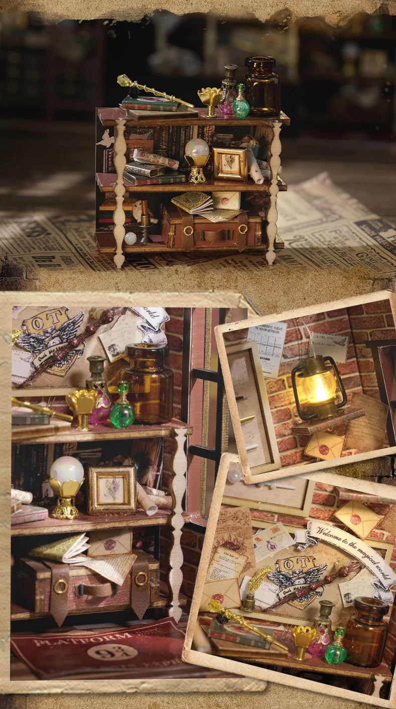 DIY Miniature Dollhouse Kit – Build Your Own Magical Home