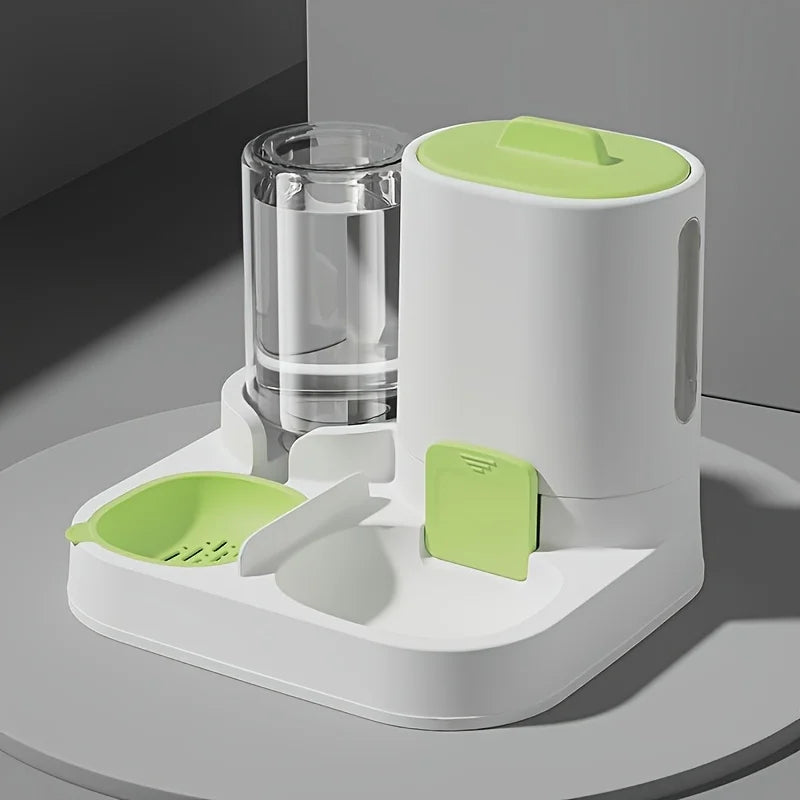 Large-Capacity Auto Gravity Cat Water Dispenser & Feeder