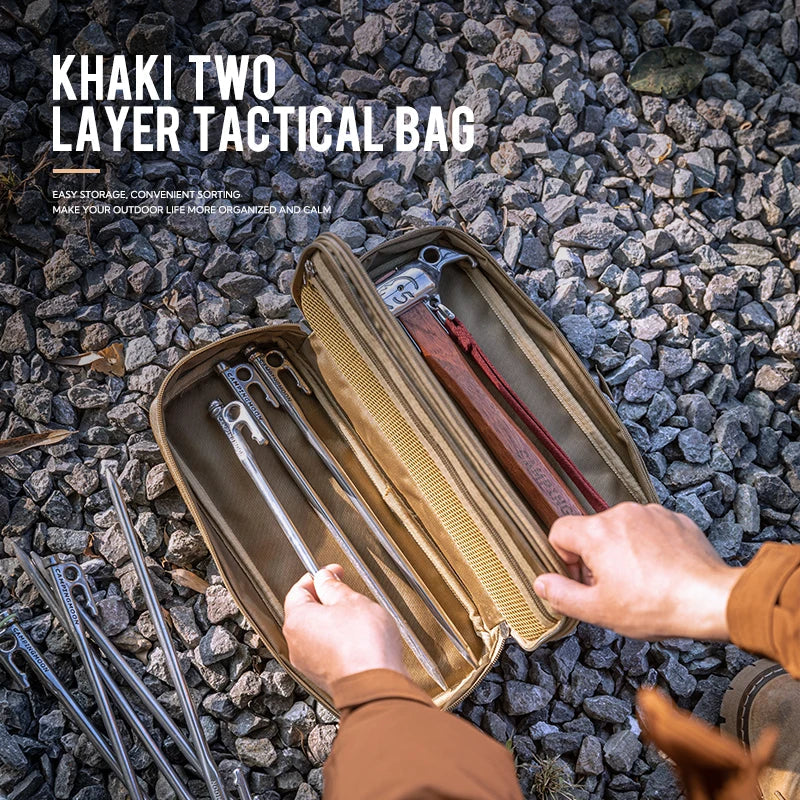 Waterproof Tactical Storage Bag - Double Layer, Lightweight & Durable