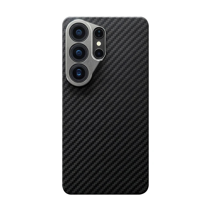 Slim Carbon Fiber Case for Samsung Galaxy S26 Ultra - Honeycomb Finish