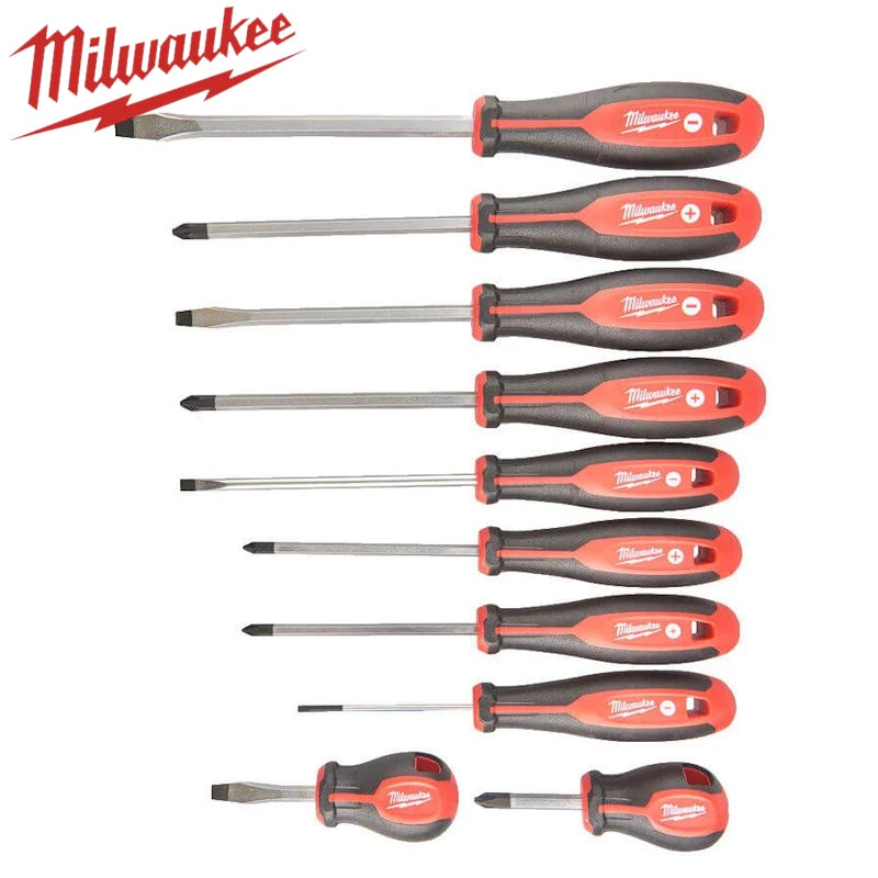 Milwaukee 10-Piece Tri-Lobe Screwdriver Set - Multi-Purpose Tools
