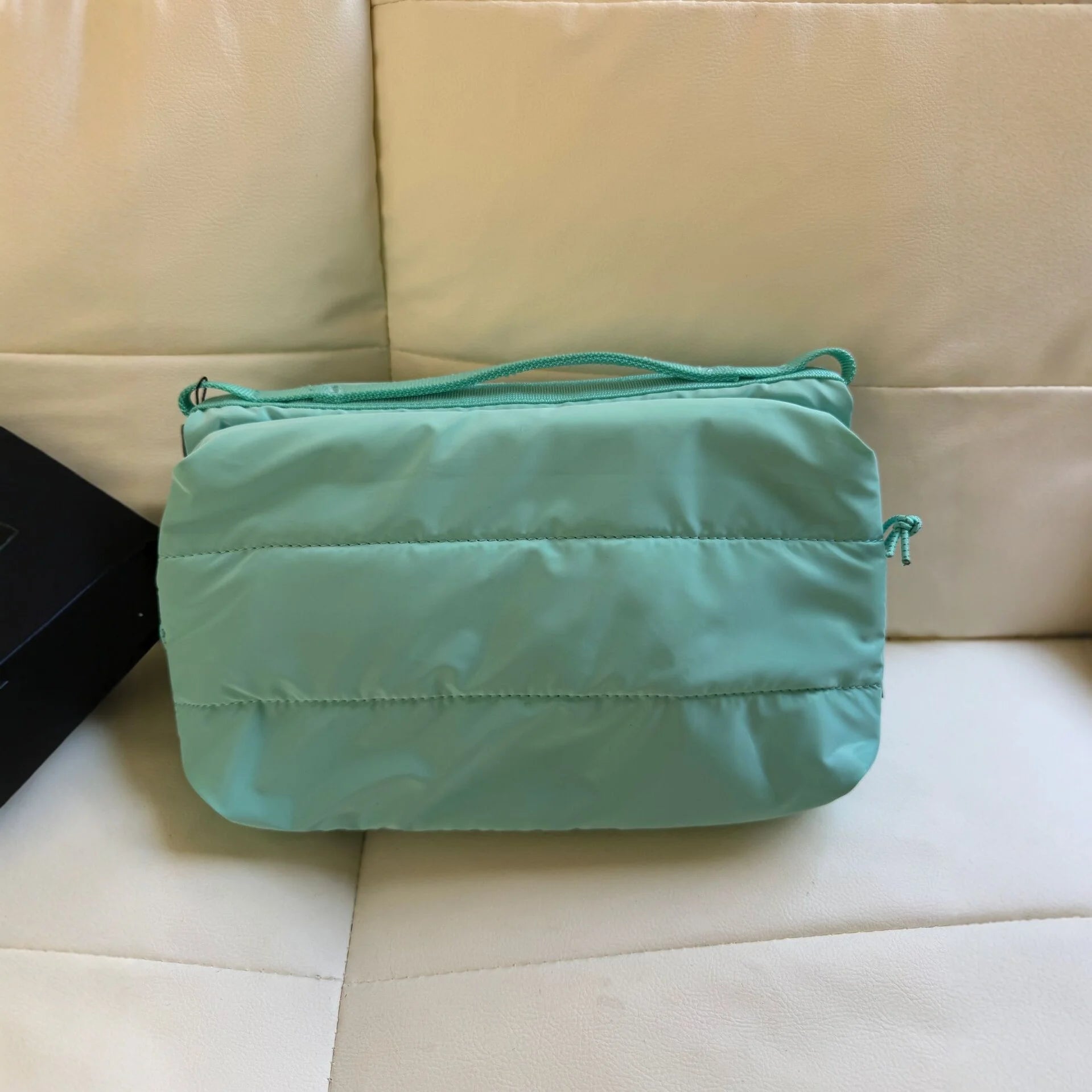 Large Capacity Nylon Water Bottle Bag - Unisex Crossbody Style