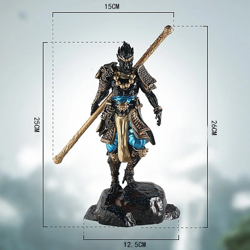 Exquisite Sun Wukong Miniature Resin Figurine for Home and Gifts