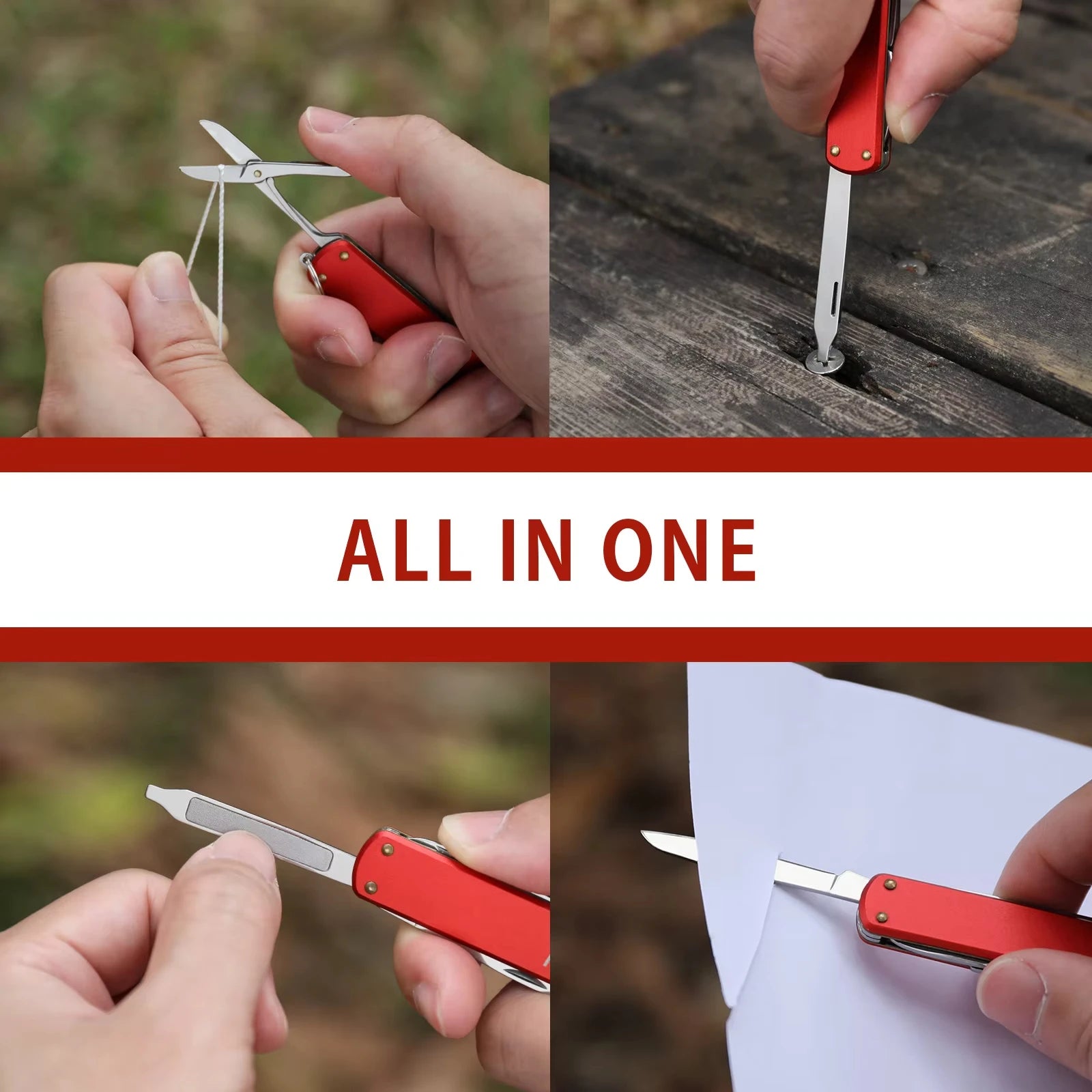 NexTool Multifunctional Mini Folding Knife & Scissors | Outdoor Tool