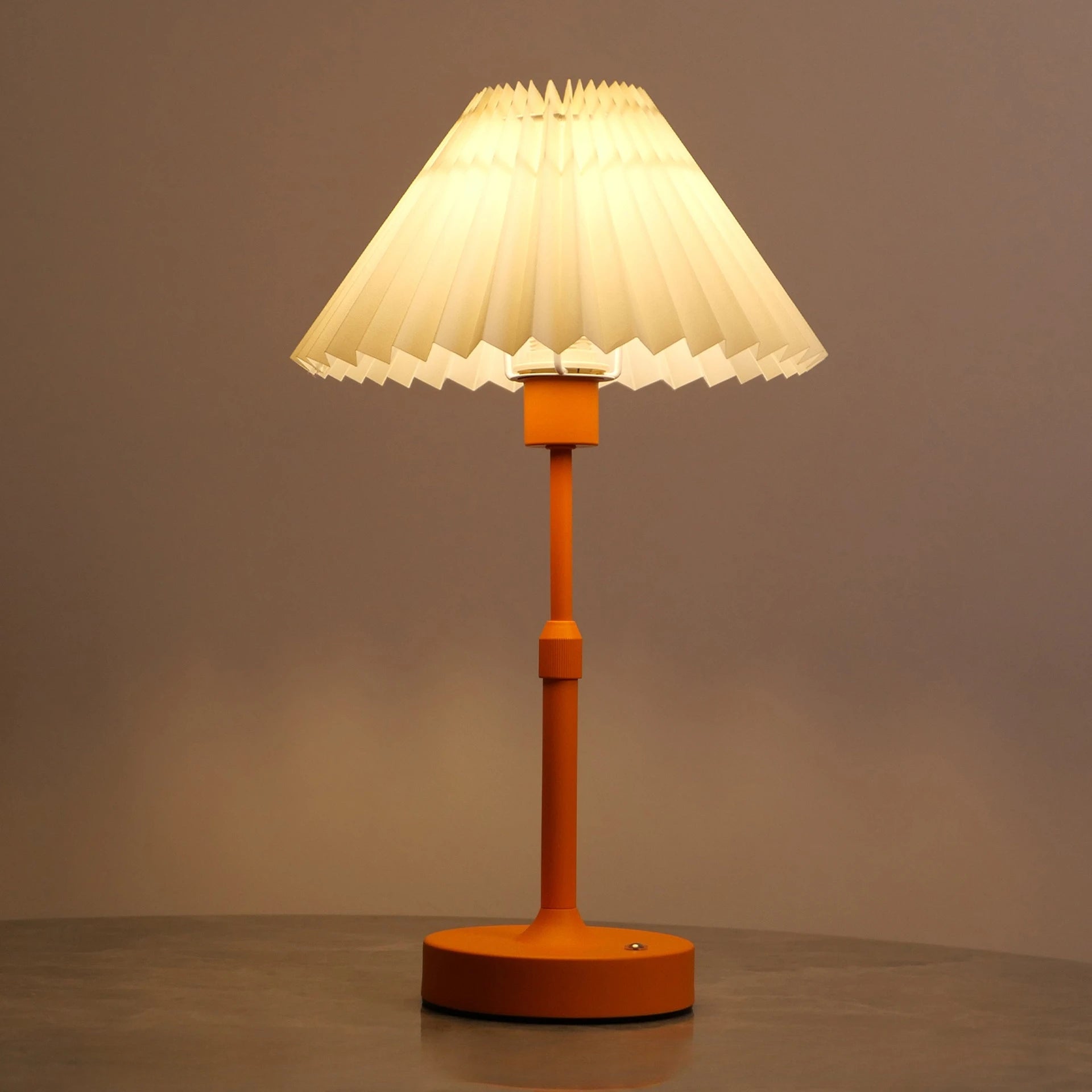 Rechargeable Touch Fabric Desk Lamp - E12 Bulb, 2700K, Modern Decor