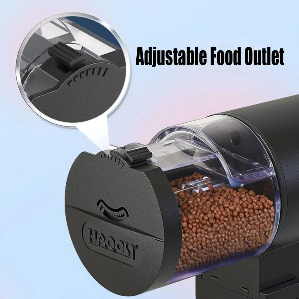 Programmable Automatic Fish Feeder for Aquariums - 100ML Capacity