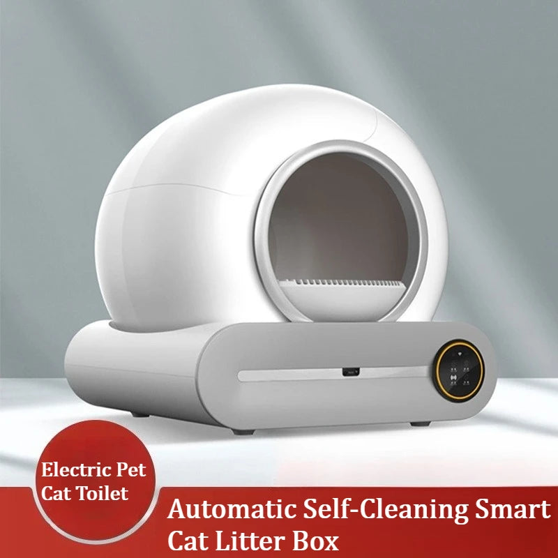 Smart Automatic Cat Litter Box - Self-Cleaning & Deodorizing