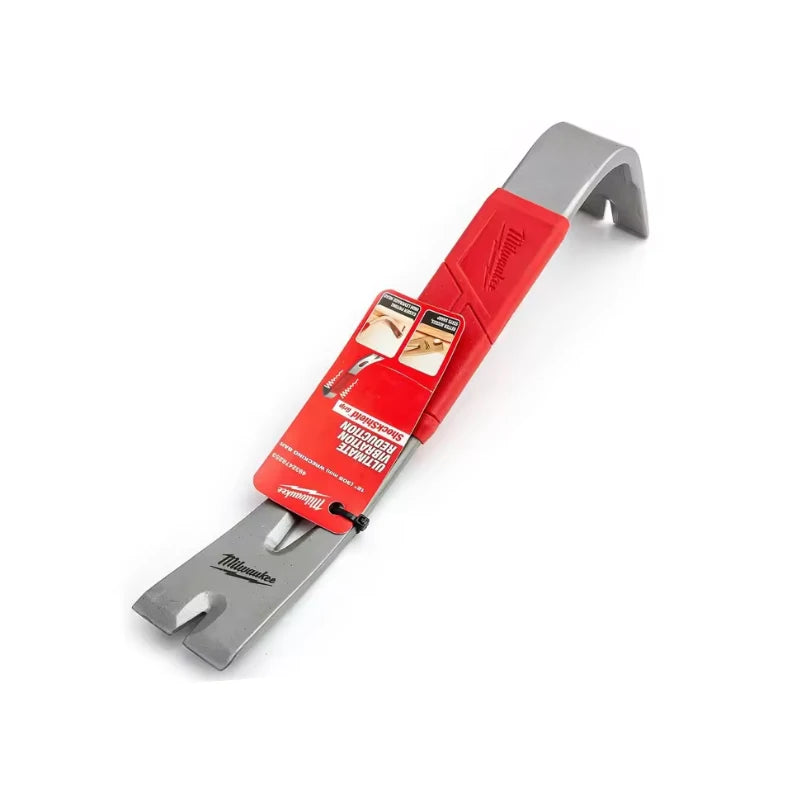 Milwaukee 12" Heavy-Duty Pry Bar with Anti-Vibration Grip