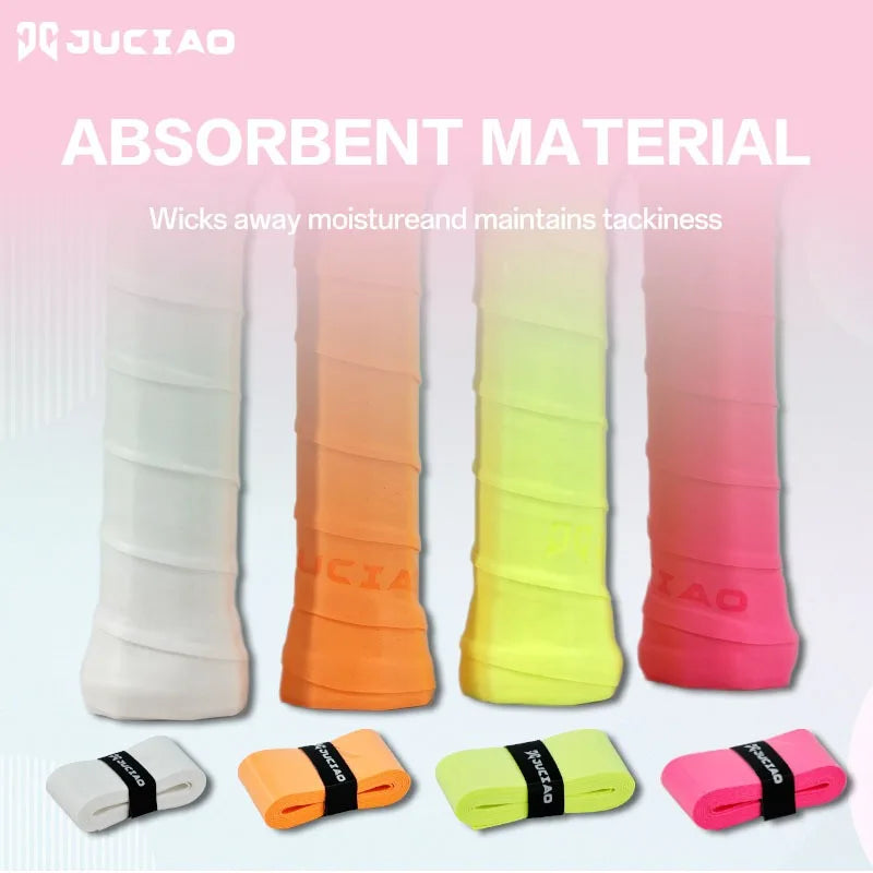 JUCiAO Pickleball Paddle Overgrips – 10 Pack Moisture-Wicking Tape