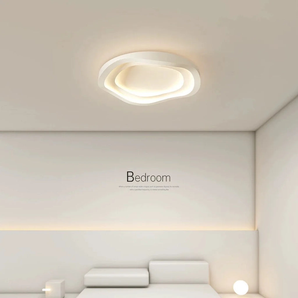 Nordic Cream Modern Ceiling Light Chandelier - Eye Protection LED Lamp