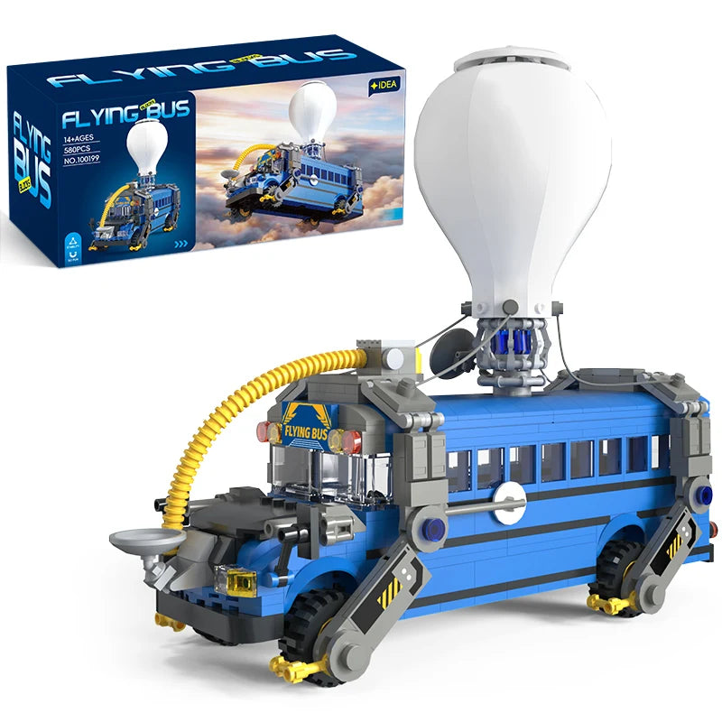 Creative Flying Bus Building Blocks - Ultimate Model Set